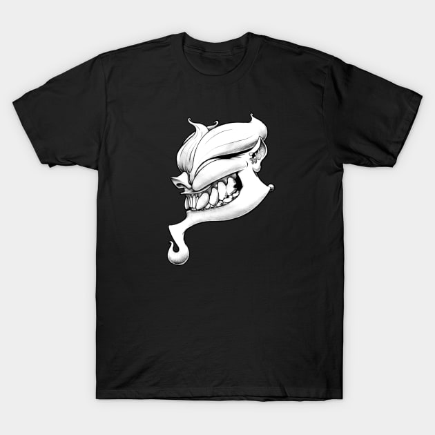 Creepy Demon T-Shirt by robotsinlove